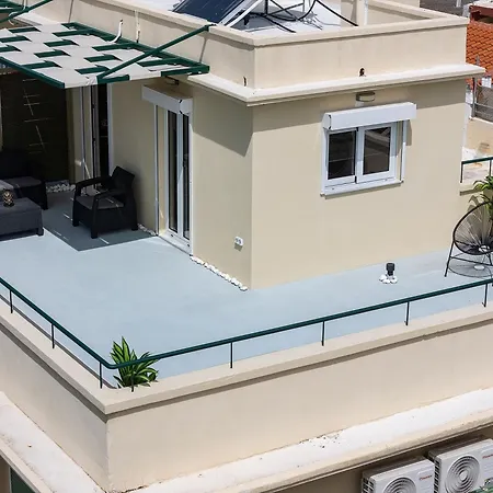 公寓 Renaissance Studio- Rooftop, Views & Charm *